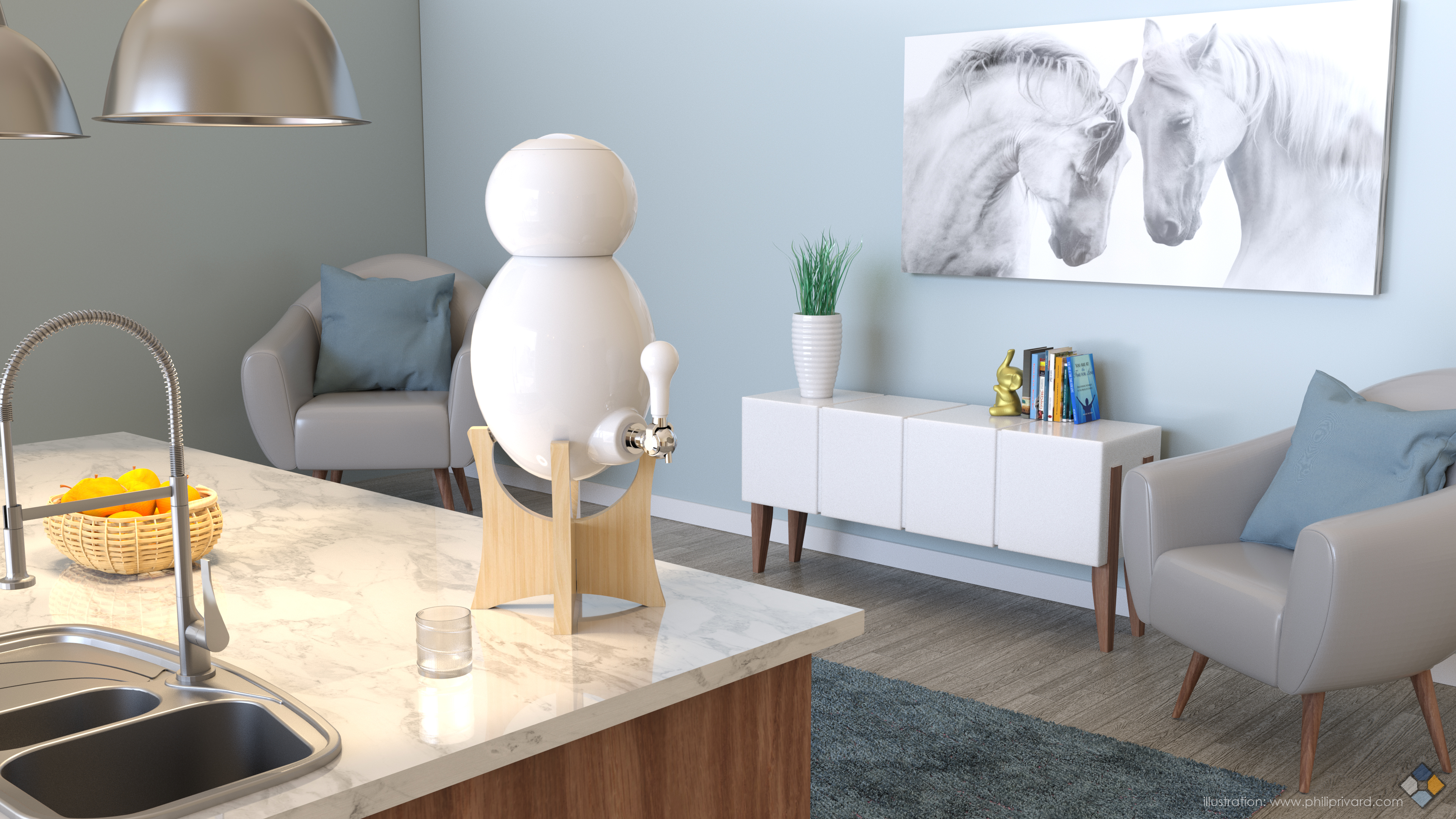 AquaOvo OvoPur Rendering