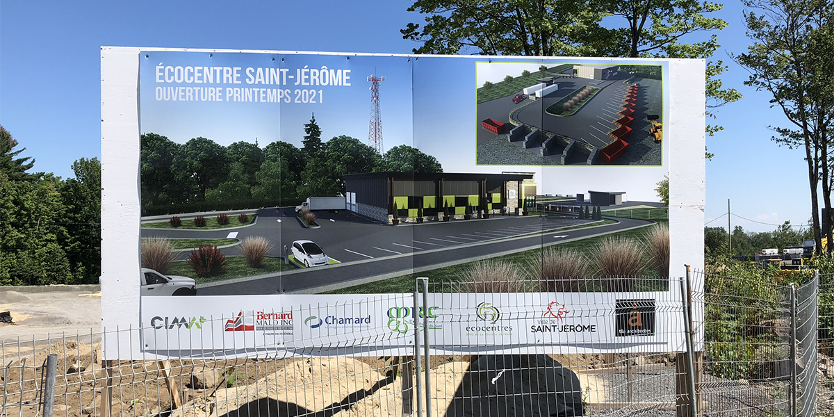 St-Jérôme Ecocenter Sign