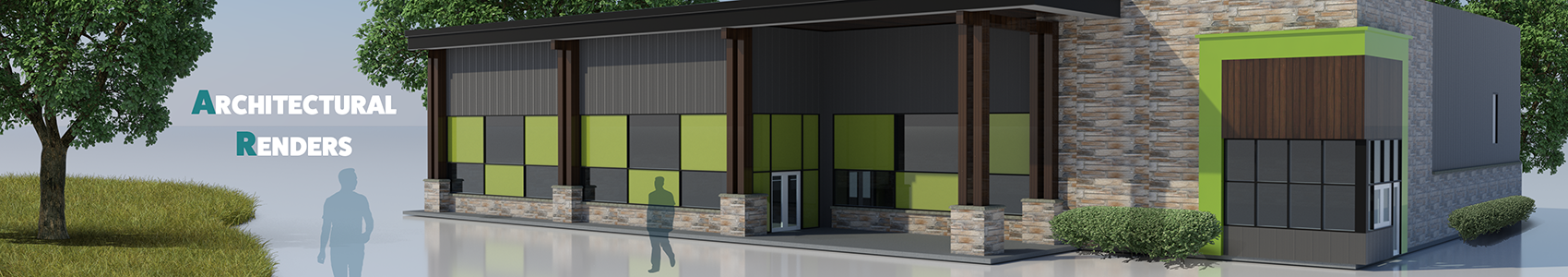 Architectural Render Building