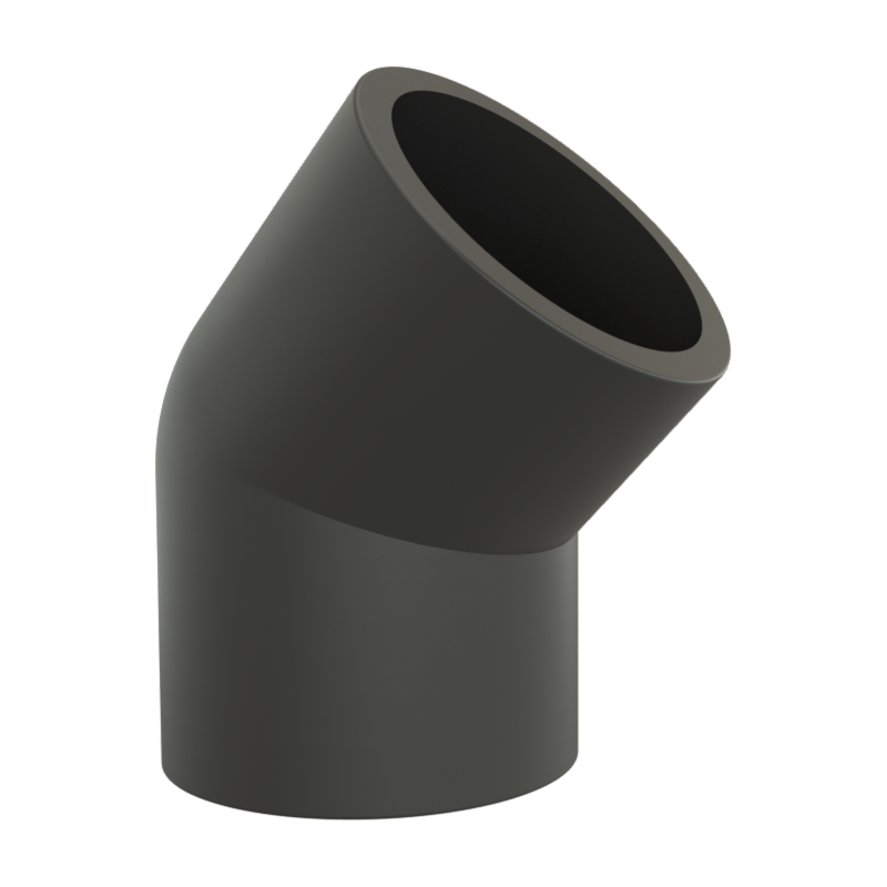 Spears 417/817 Elbow 45° (Socket) — Autodesk Inventor Model States (PVC/CPVC) [*.ipt]